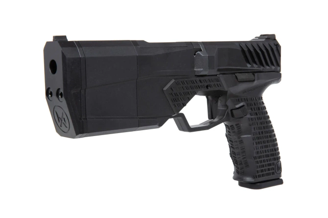 Replika pistoletu Krytac SilencerCo Maxim 9 Czarny