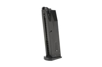 Low-Cap 25 BB Gas Magazine for WE M9/M92F Replicas - Black