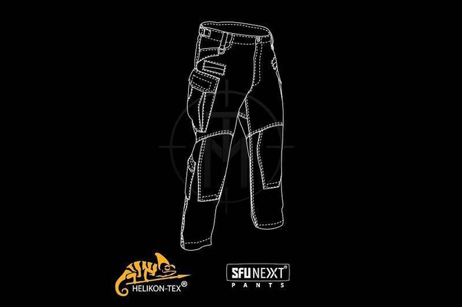 Spodnie SFU NEXT - PolyCotto Ripstop - shadow grey