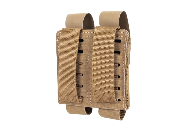 Wosport double pistol magazine loader MG-126 Coyote Brown