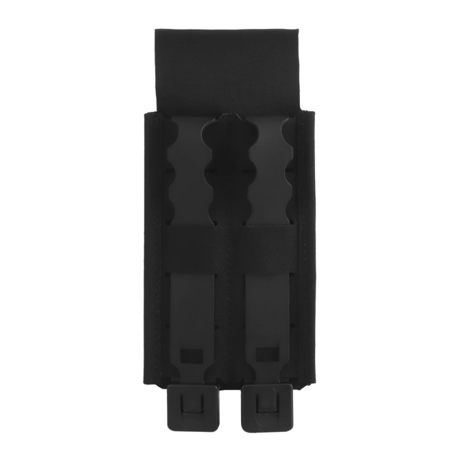 Podwójna ładownica Wosport na magazynki Flip Pouch Czarny