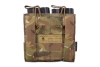 Open Top double pouch for M4/M16 + pistol magazines - Multicam