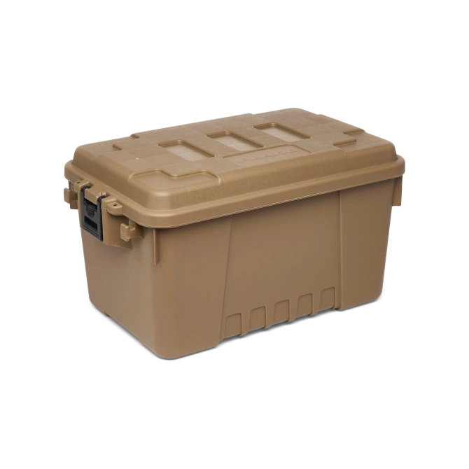 Small tactical equipment box Plano 53-litre Tan