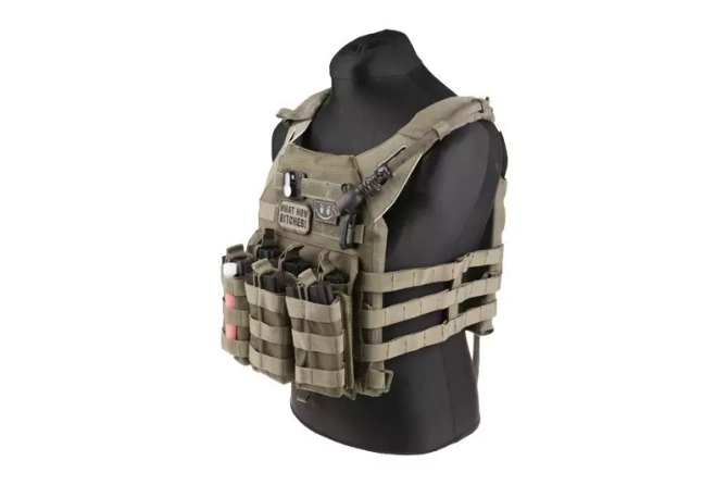 Jump tactical vest - olive green