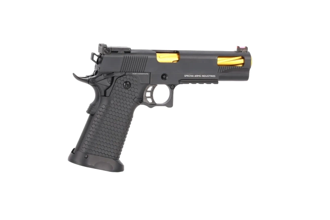 Specna Arms SA-VGP07 VAPOR™ Black and Gold airsoft Pistol