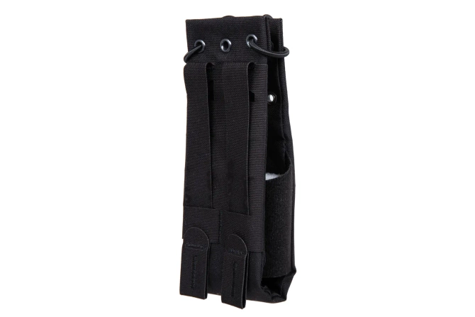 Opening pocket for radio or navigator Black