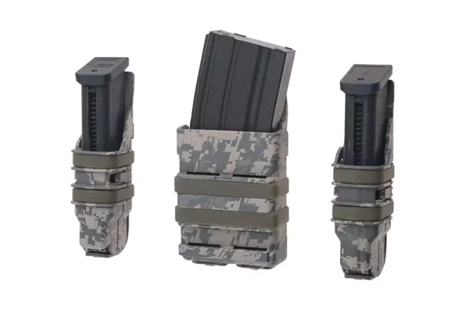 FAST Magazine Holster Set for 5,56 and 9mm magazine - ACU