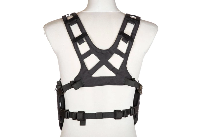 Tactical Vest Laser Chest Rig Thyla - Black