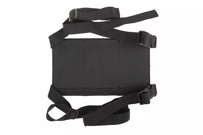 Elastic Bandolier for 6 Magazines - Black