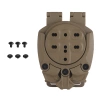 Universal 360-degree tactical holster adapter Wosport GB-ACC-21 Coyote Brown