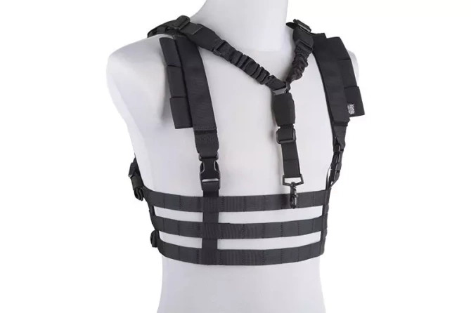Dynamic Chest Rig Tactical Vest - Black