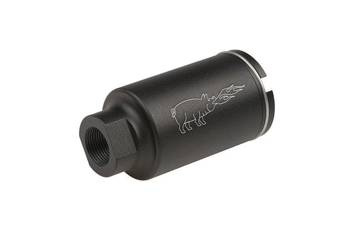 Skull Frog Mini Gas Concentrating Flash Hider - Black