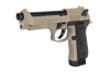 Pistolet ASG ICS BLE-BM9 Dual Power Half-Tan (z magazynkiem na CO2)