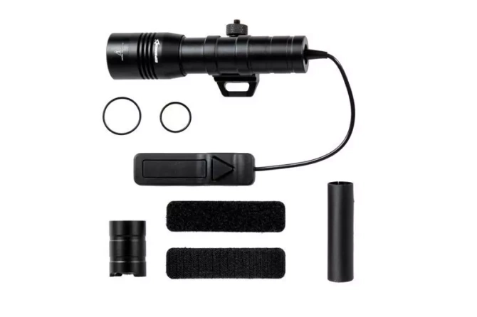 FAST 502R-BK tactical flashlight - black
