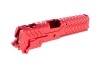 5KU Matrix Style lock and frame kit for Hi-Capa replicas Red