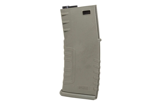 Polimerowy magazynek typu mid-cap 120 kulek Specna Arms Oliwkowy