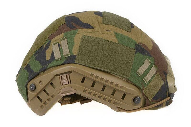 Pokrowiec na hełm FAST PJ - woodland