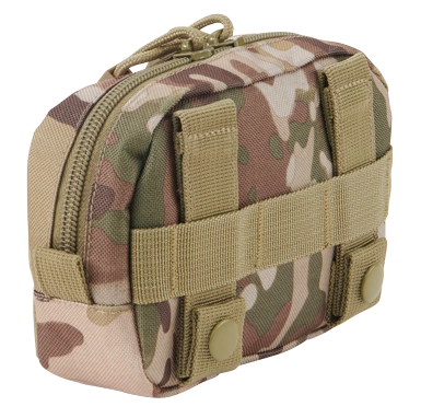 Brandit compact utility pouch with Velcro panel 8048 Multicam