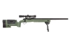 SA-S02 CORE™ High Velocity Sniper Rifle Replica with Scope and Bipod - olive
