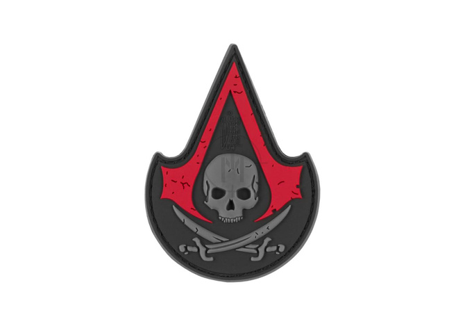 Assassin Skull Rubber Patch - JTG