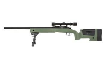 SA-S02 CORE™ Sniper Rifle Replica with Scope and Bipod - Olive Drab