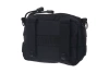 Universal horizontal cargo pouch - black