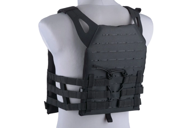 Jump Laser-Cut Tactical Vest - Black