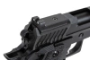 airsoft SRC Dark Viper DUAL POWER pistol with CO2 magazine Black