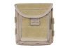 Administration panel with map pouch - sand