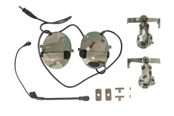 Wosport C5 HD-24-A Multicam tactical headset