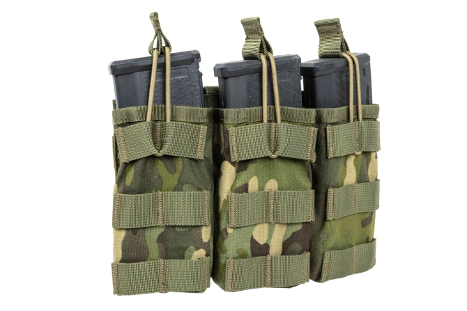 Potrójna ładownica typu Open na magazynki M4/M16 Specna Arms Tactical Multicam Tropic