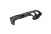 Aluminum KeyMod Angled Forward Grip - Black