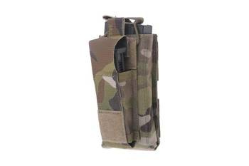 Pojedyncza ładownica Open Top na magazynek M4/M16 + pistoletowy - Multicam