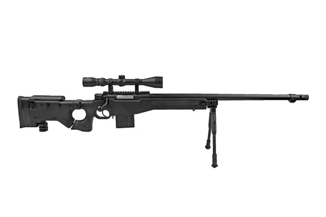 MB4403D sniper rifle replica - with scope and bipod