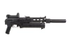 PP-19 Bizon submachine gun replica with silencer and red-dot sight