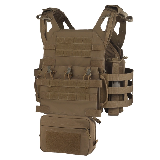 Plate Carrier Vest Wosport VE-106 Coyote Brown
