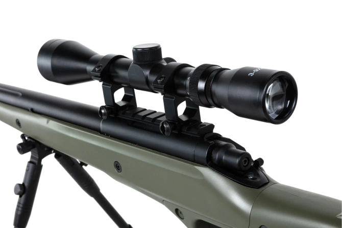 Karabin snajperski ASG WELL MB12DG Oliwkowy