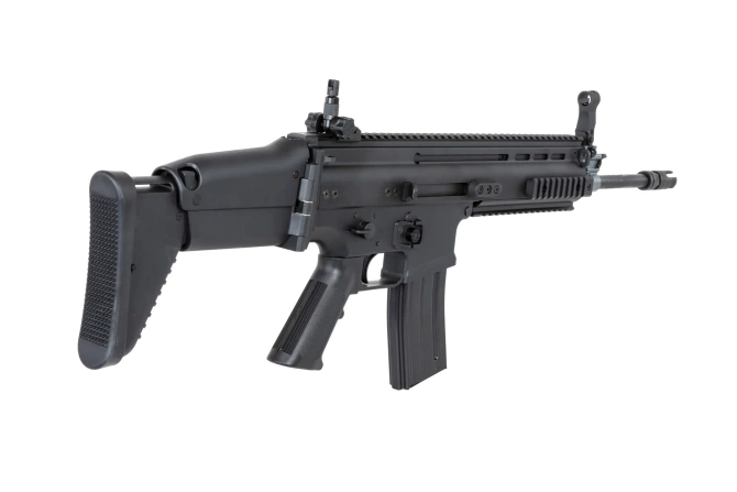 Karabinek szturmowy ASG Cybergun x FN HERSTAL SCAR-L Czarny