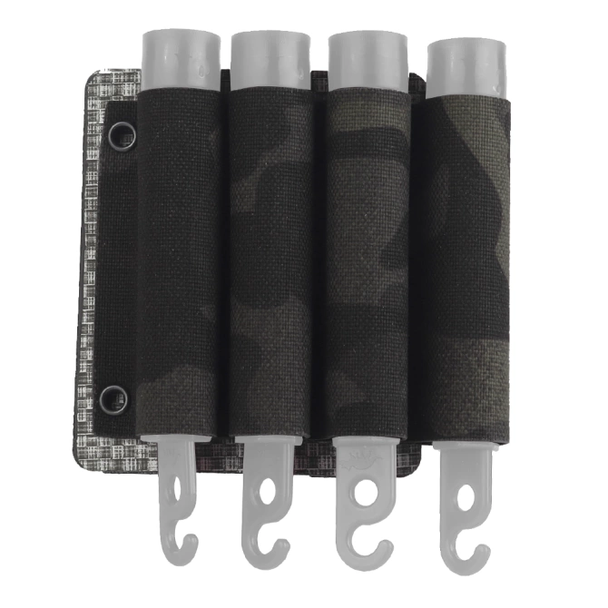 Wosport Glow Stick Storage Pouch Multicam Black