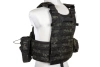 Emerson Gear 6094A Style Plate Carrier Vest with Load Kit Multicam Black