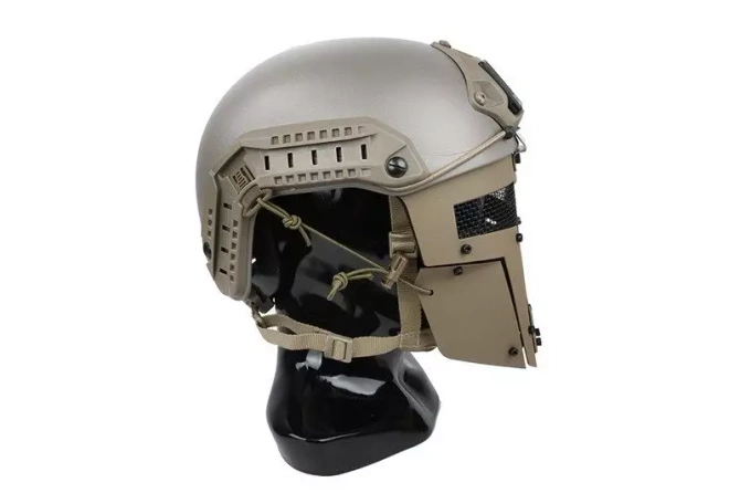 SPT Face Shield for FAST Helmets - Coyote Brown