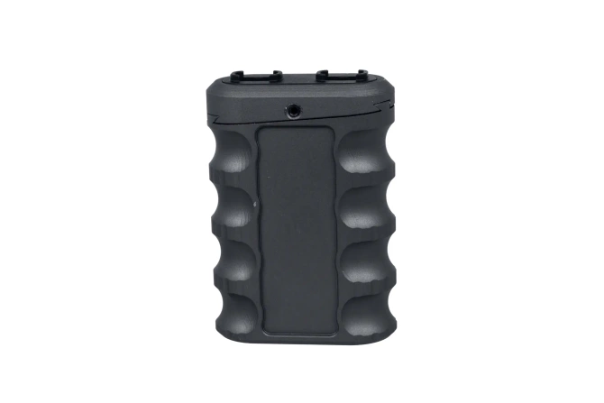 Kątowy chwyt przedni JJ Airsoft JA-1393 na szynę M-LOK/Keymod (aluminium) Czarny