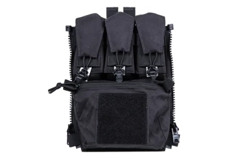V5 PC assault panel with Wosport pistol pouches Black