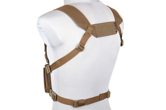 Kamizelka typu Chest Rig Ape Force Gear MK3 Basic Coyote Brown