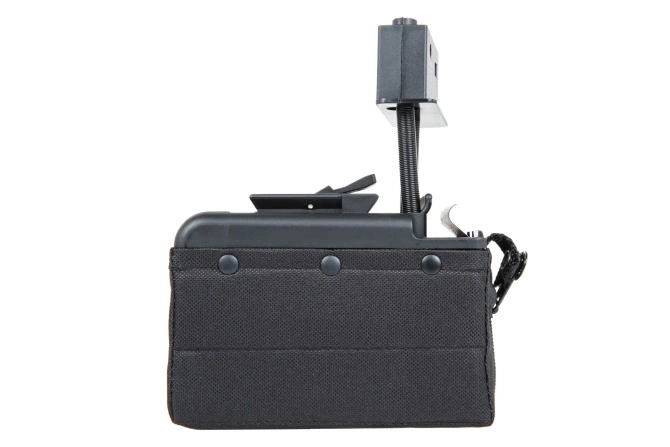 A&K electric box magazine for 2,000 rounds for M249 type replicas Black