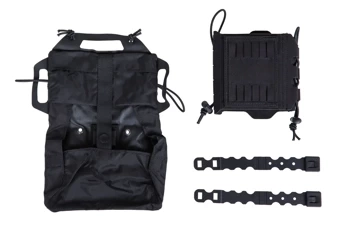Tactical first aid kit with Molle panel Wosport Black