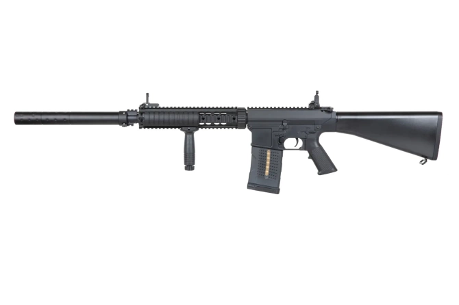 airsoft A&K SR25-P-N Selector Rifle Polymer Version