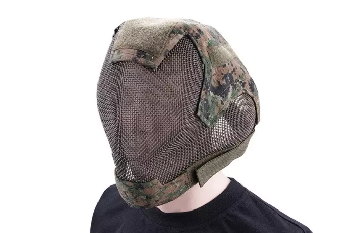 Maska pełna typu V6 Ultimate Edition - digital woodland