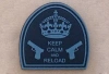 Naszywka - Keep Calm And Reload - Black