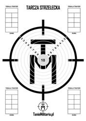 opakowanie tarcz 50szt. Tarcza znak celowniczy TM